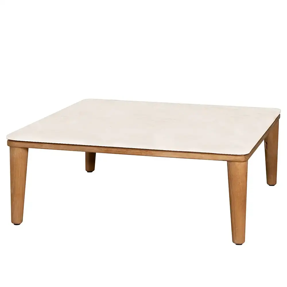 85x85 cm Bordplade Travertin keramik