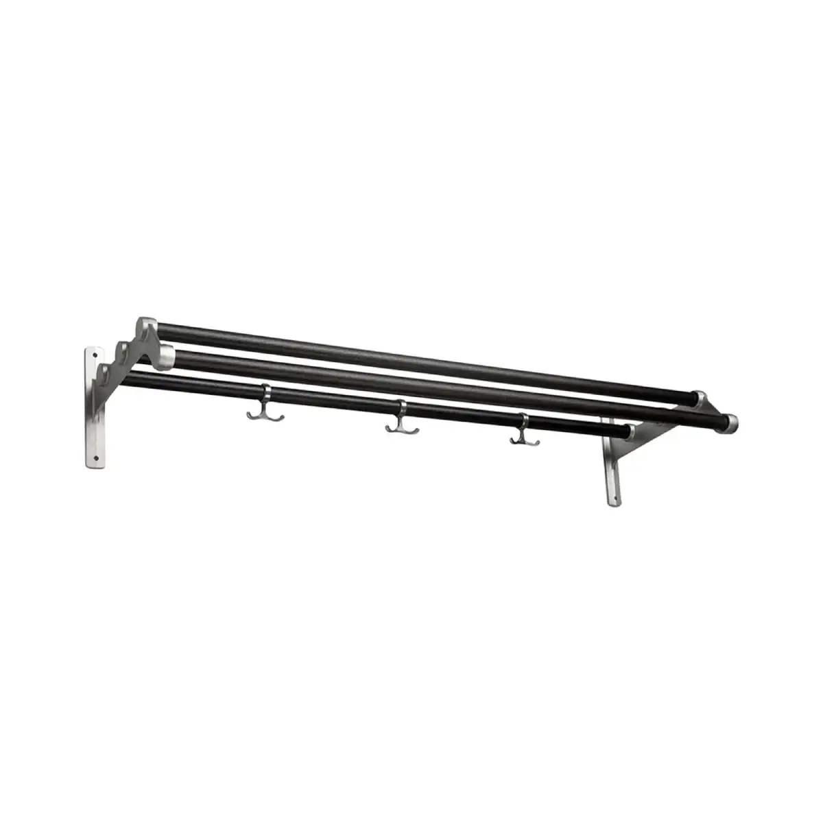 Nostalgi 291 Hatthylle Sortbeiset eik Aluminium