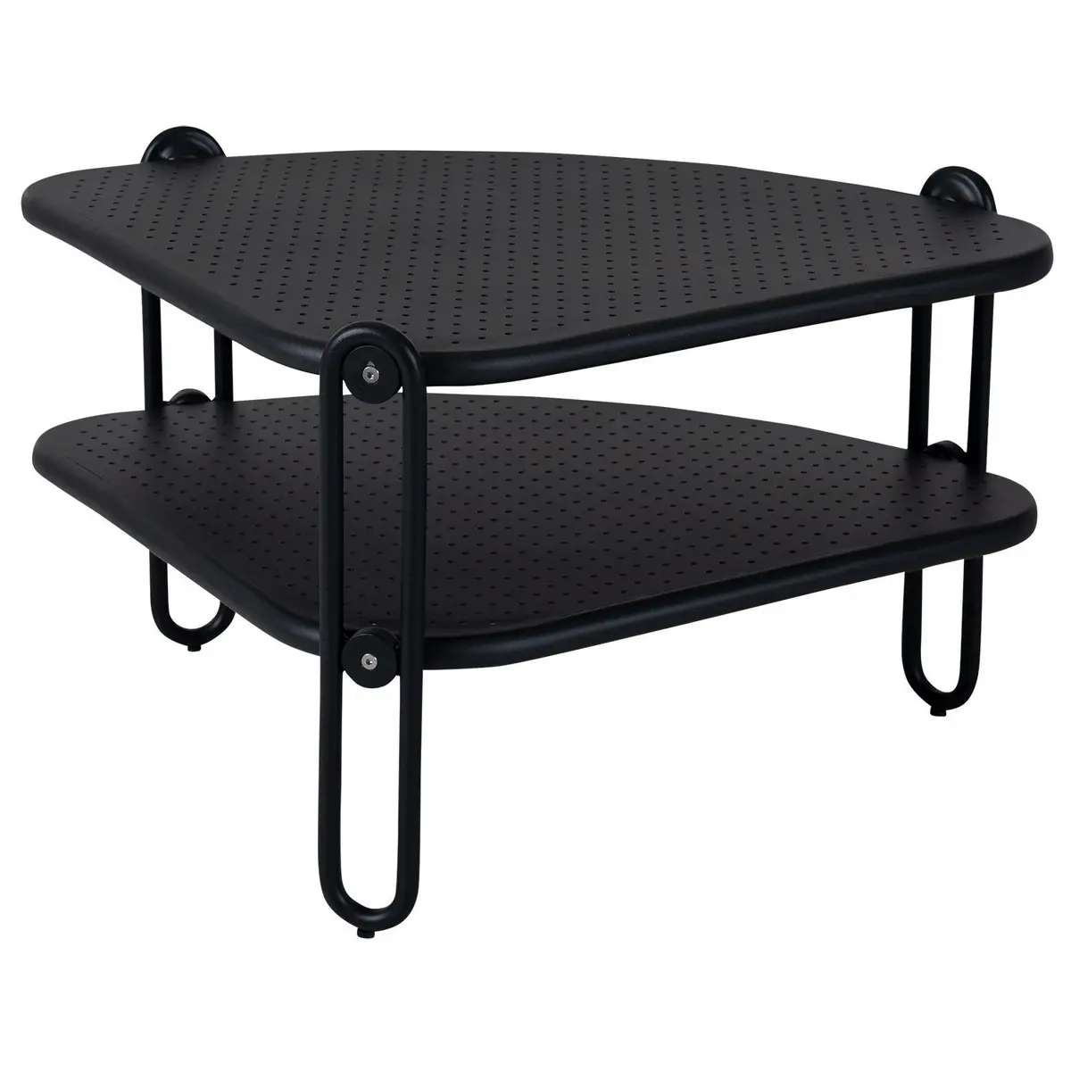Blixt salongbord 60 x 60 cm svart Brafab
