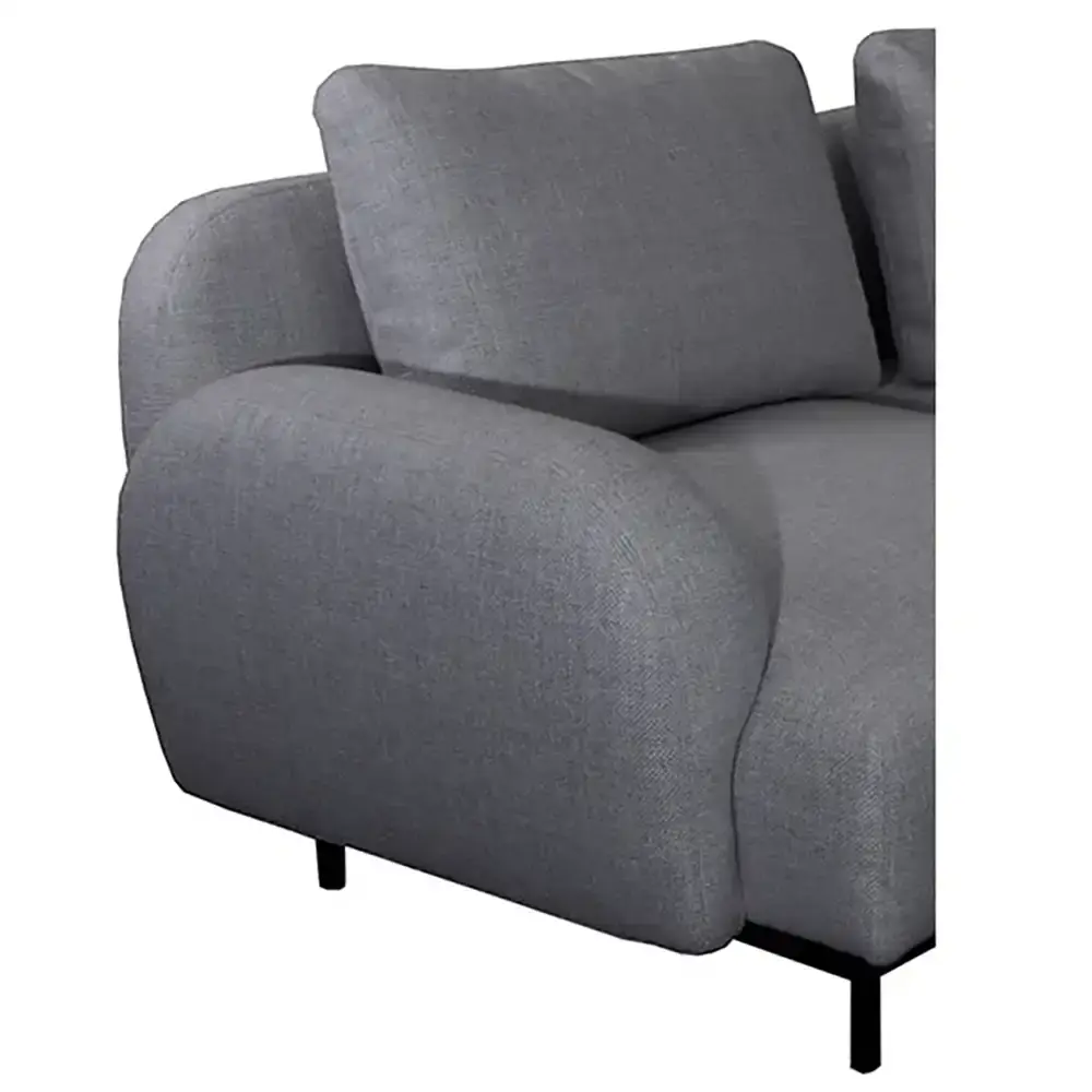 Aura armlæn lav Dark Grey