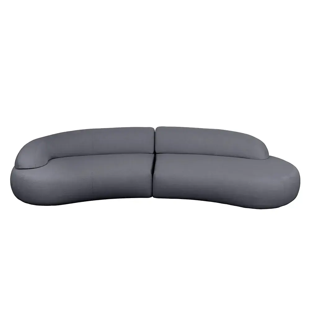 Mellow 4-seters sofa Grå
