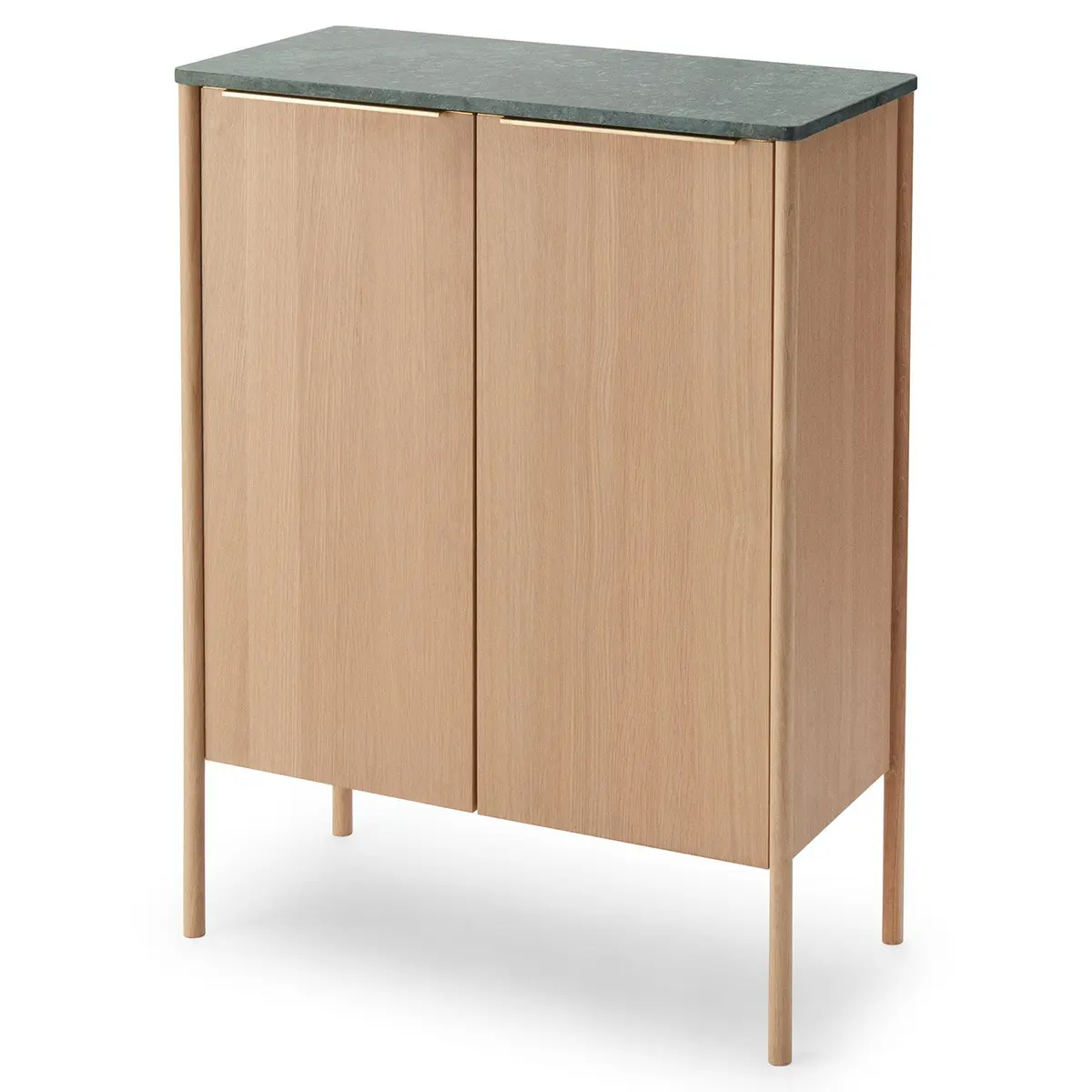 Jut High Cabinet Green