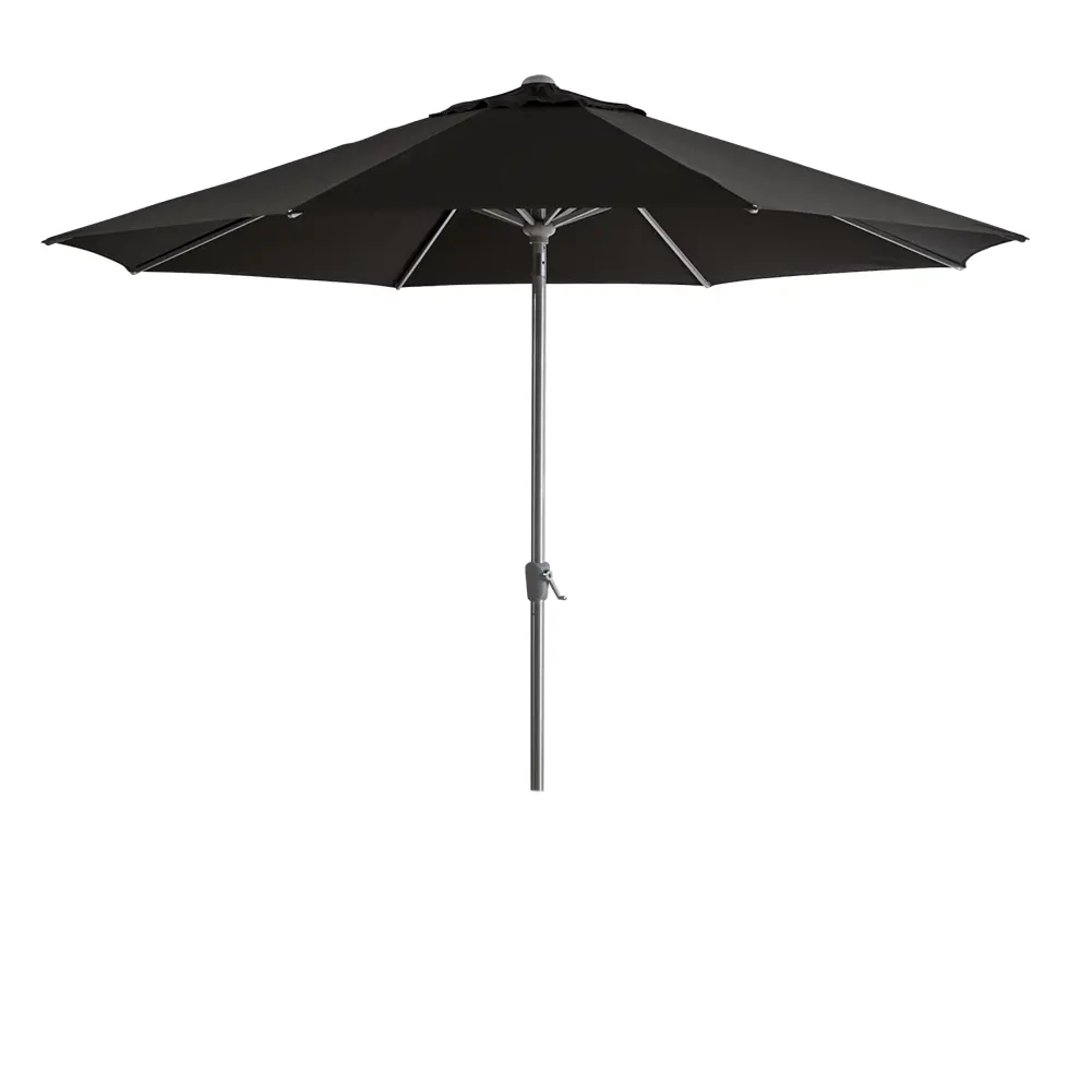 Abriola parasoll 330 cm svart