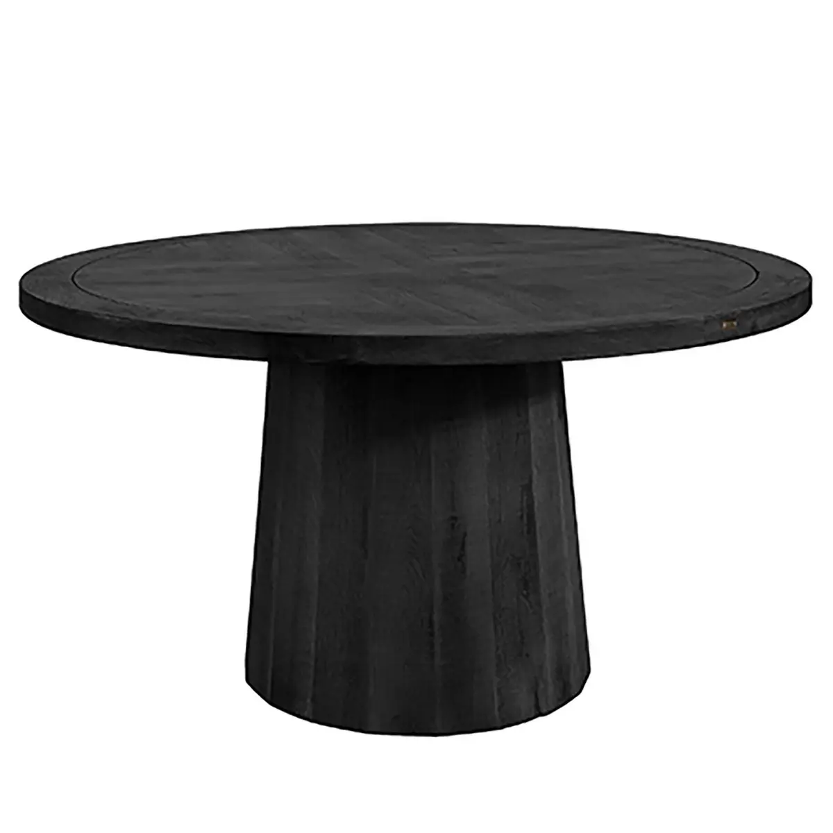 Josh spisebord Ø 150 Black Artwood