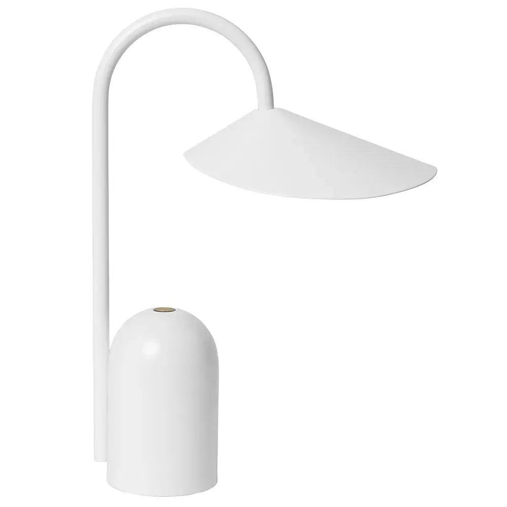 Arum Portabel lampe White