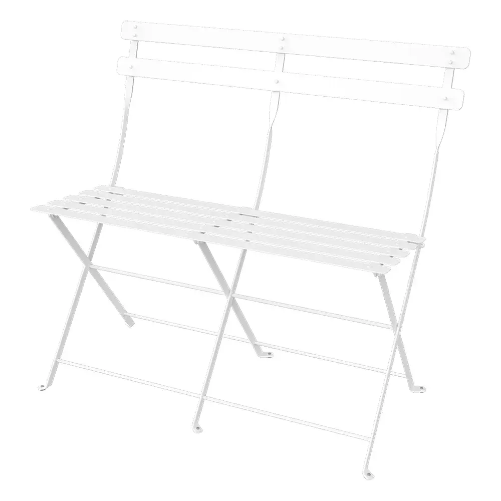 Bistro 2-seters sofa Cotton white