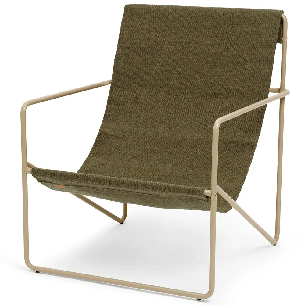 Desert Lounge Lenestol Cashmere/Olive