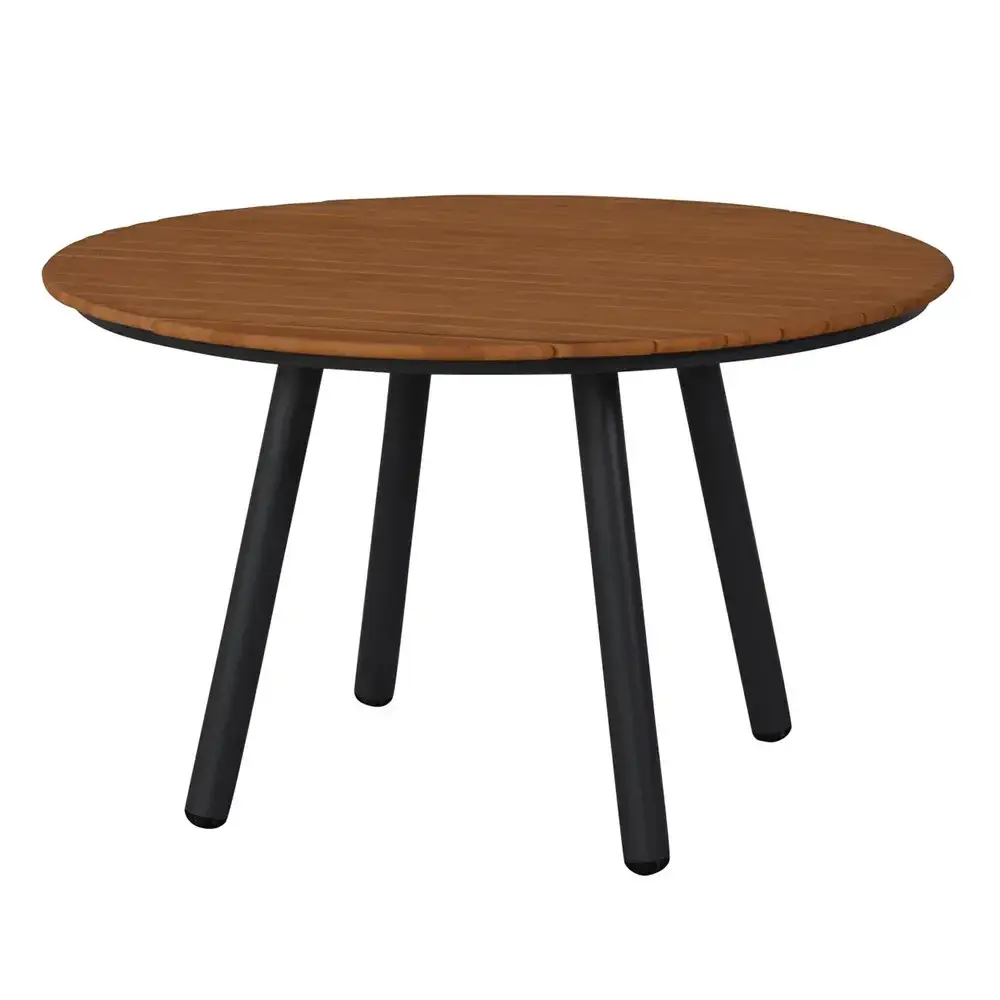 Bam Bo Spisebord Ø120 cm Bambu/Anthracite