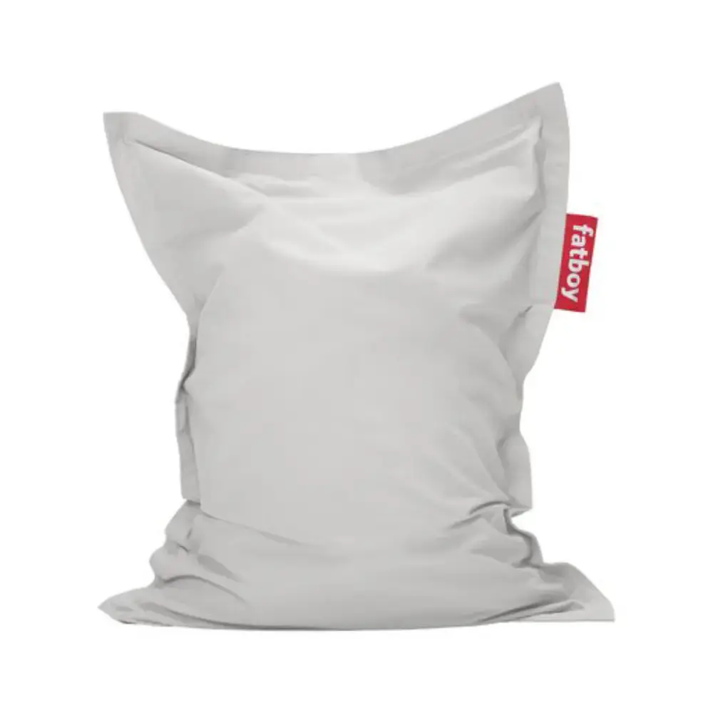 junior canvas bønnepose recycled cool grey