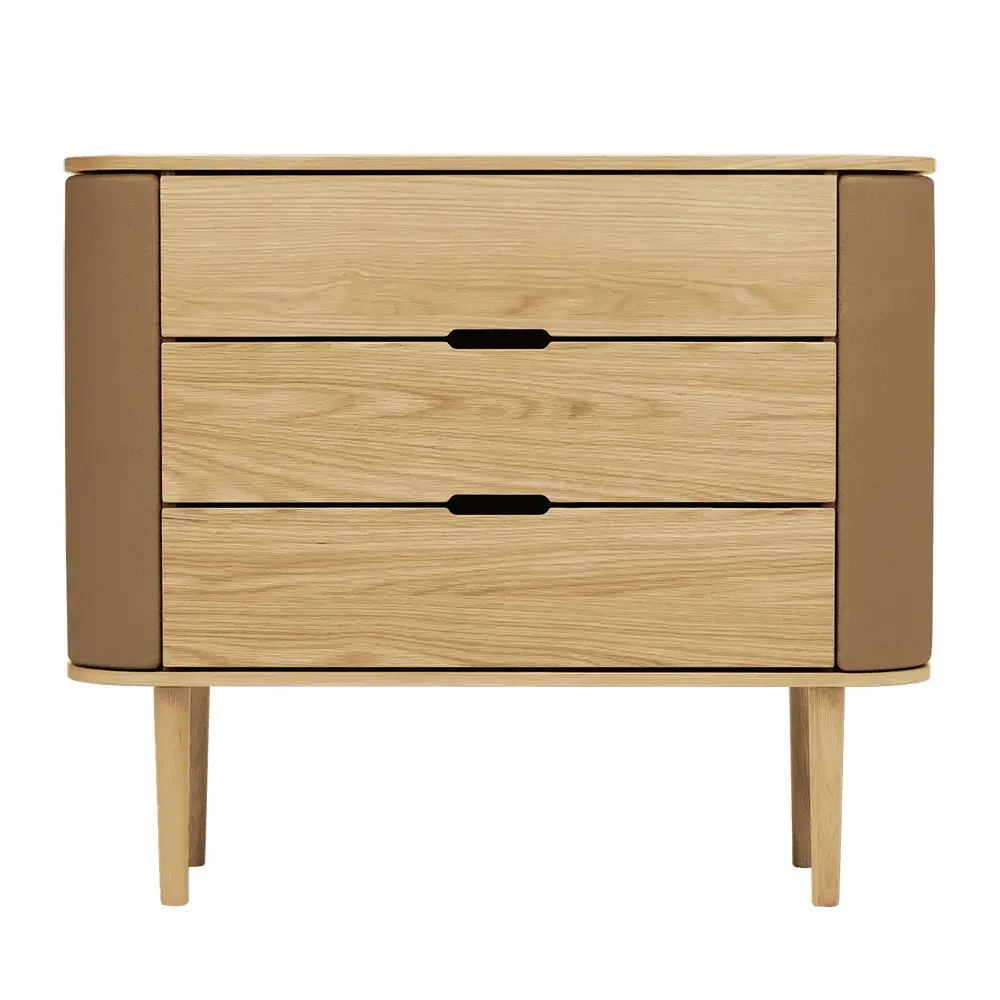 Treasures kommode i eik/Sugar Brown