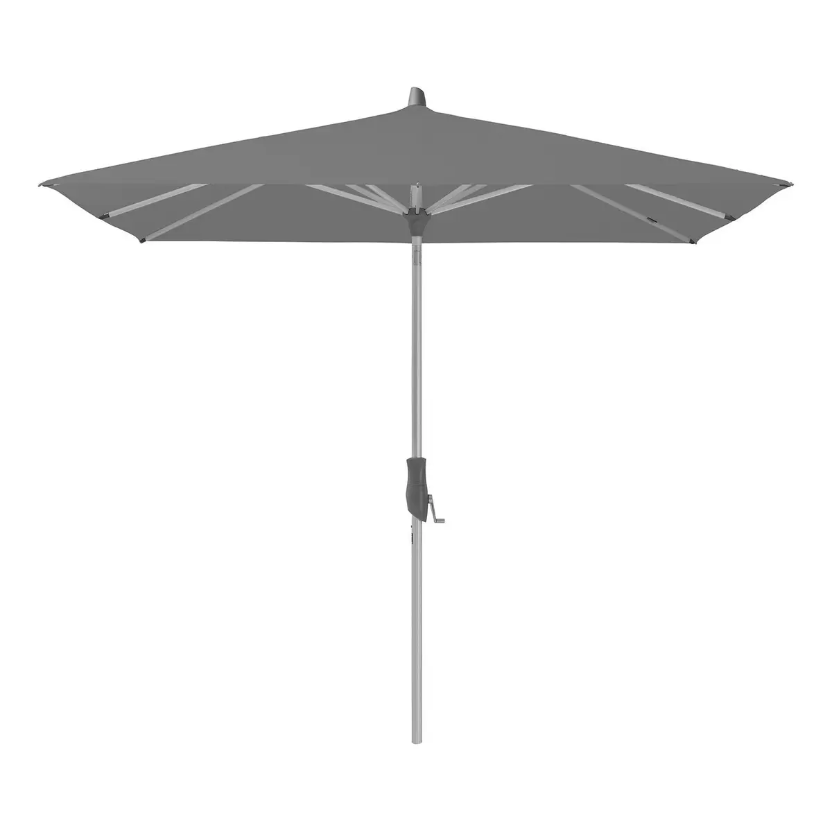 Alu-Twist parasoll 210 x 150 cm kat.2 157 Stone Grey Glatz
