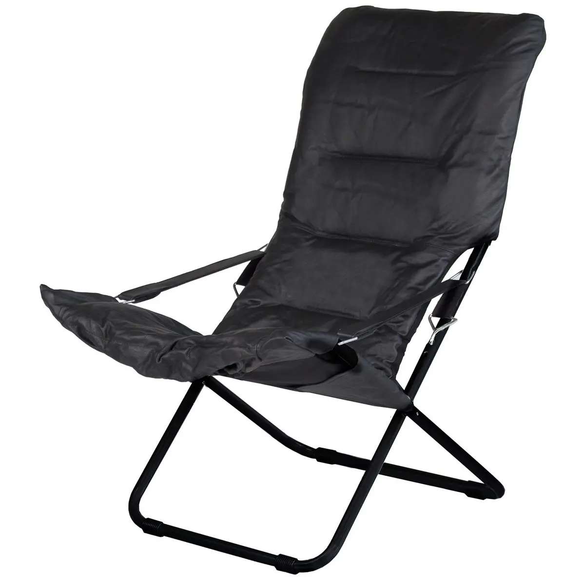 Fiesta solstol black leather