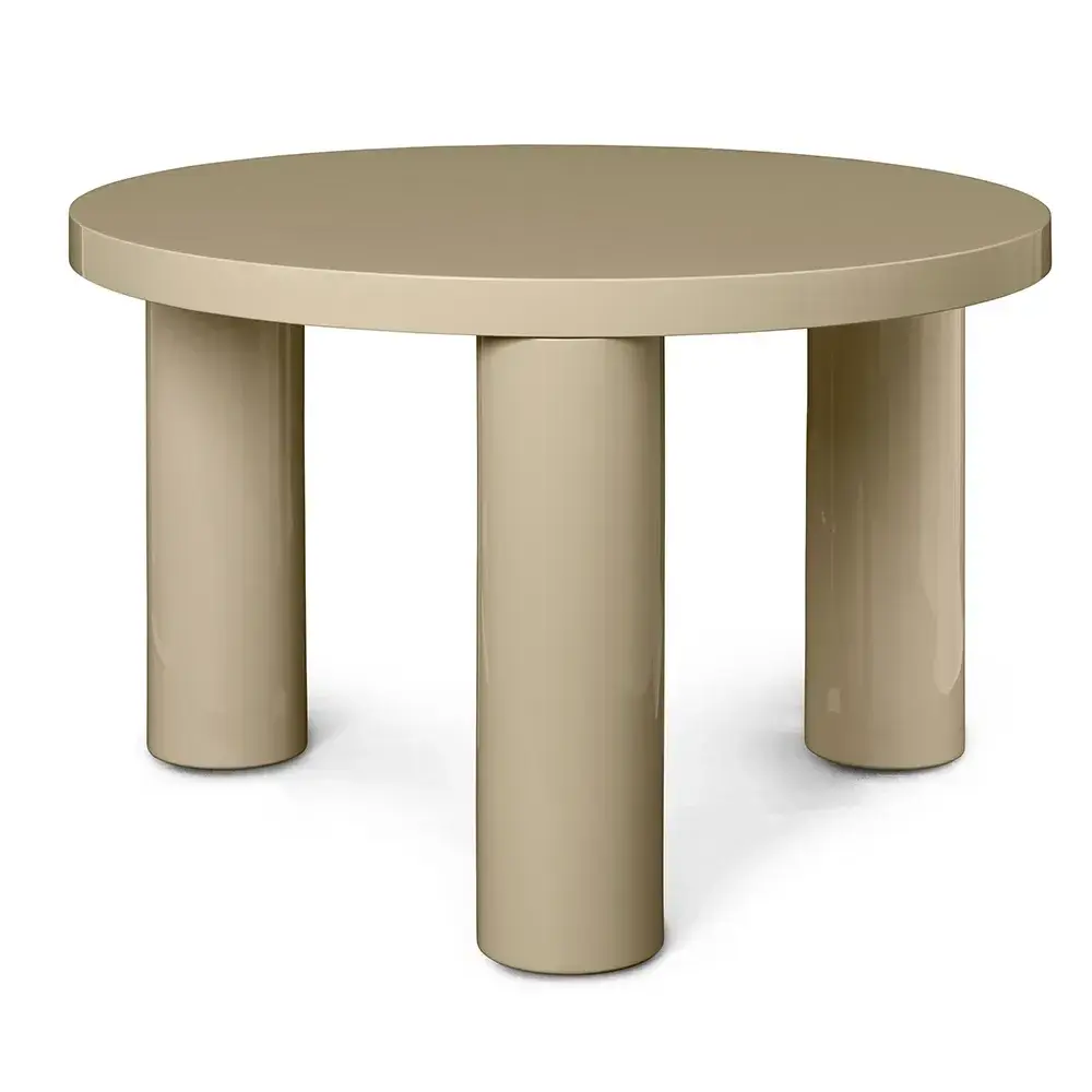 Post Salongbord Ø65 cm - Cashmere