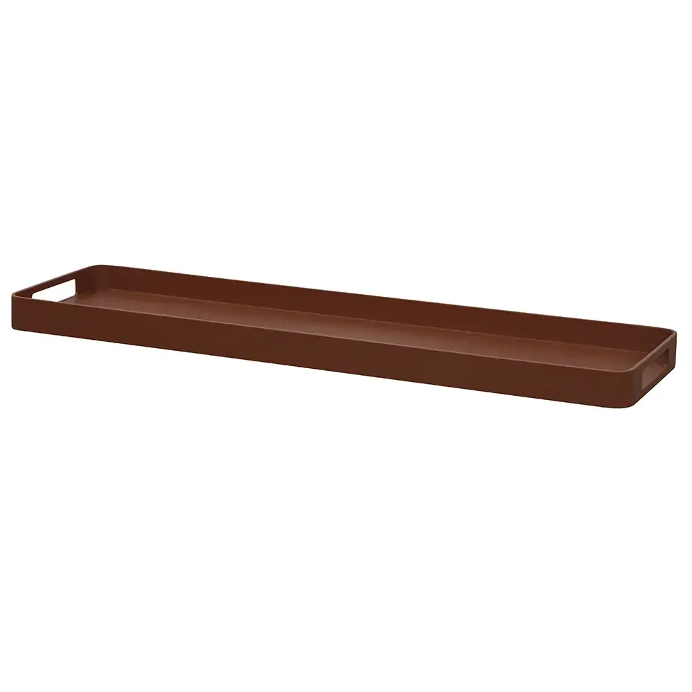 Club brett 24x85 cm Desert red