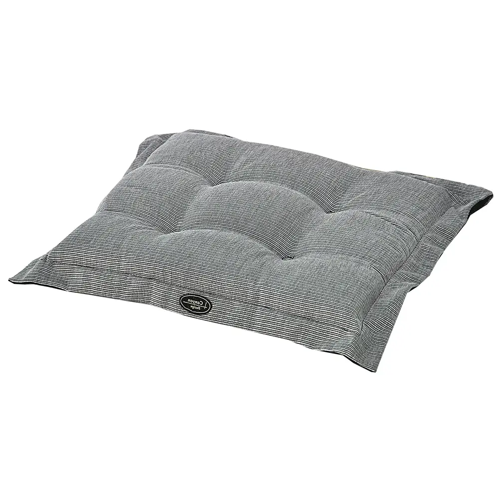 Canyon sittepute tykk 42x45 cm strukturdralon Titangrå