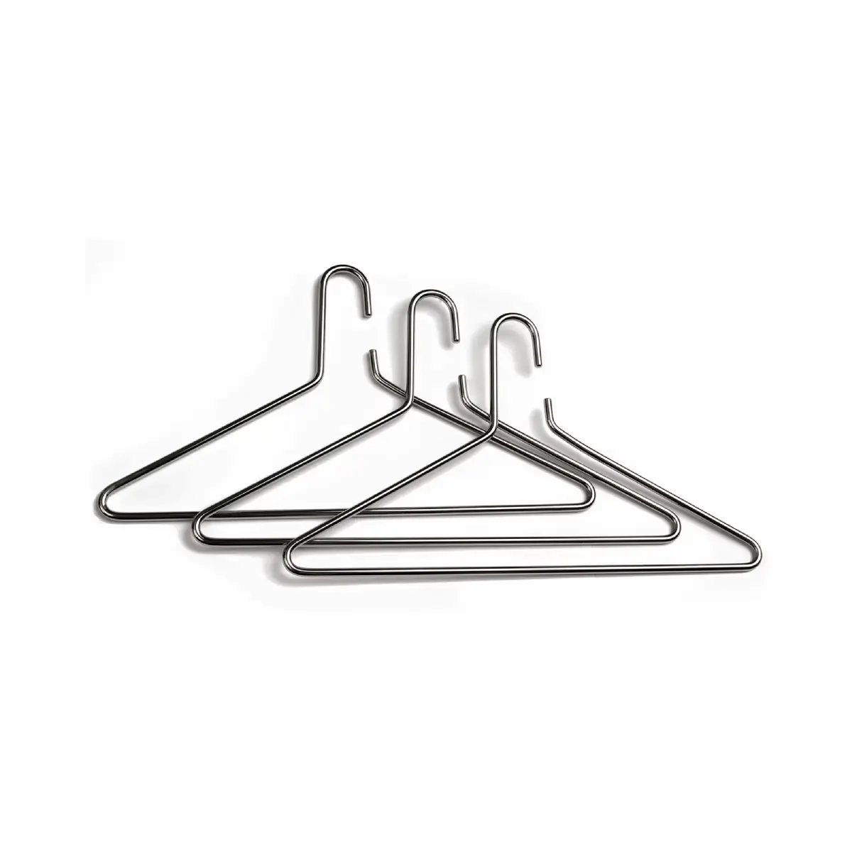 3-pakning Kleshenger Triangel Krom