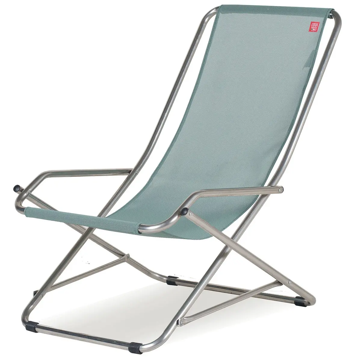 Dondolina solstol sage green textilene/aluminium
