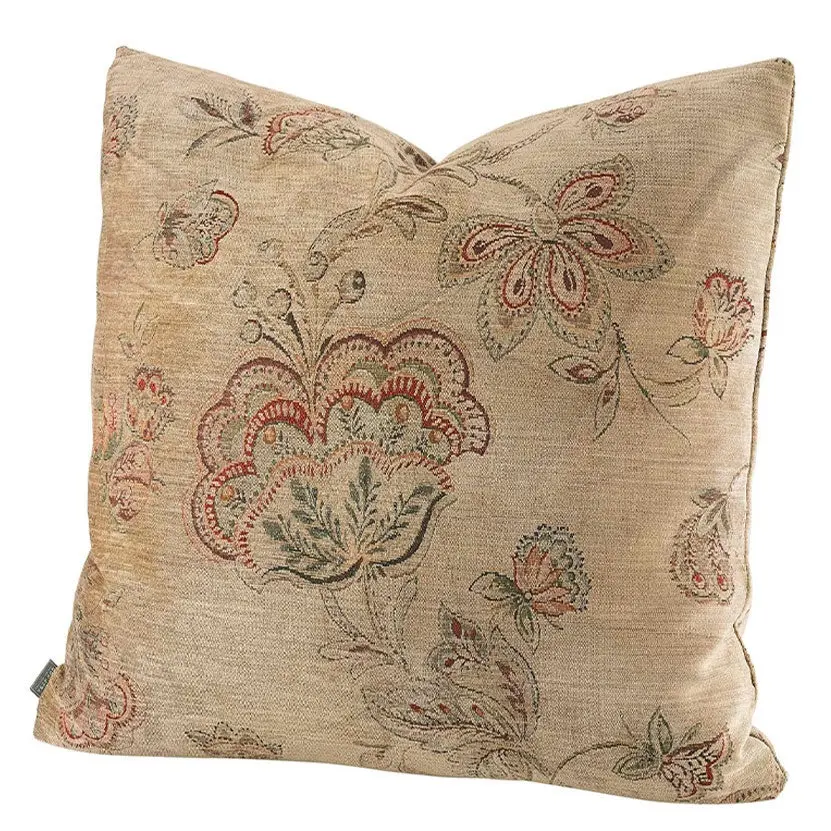 Miralago Flower Beige putetrekk Plain 60 x 40 Artwood