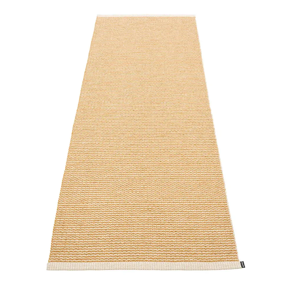Mono Ochre / Cream teppe 85 x 260 cm