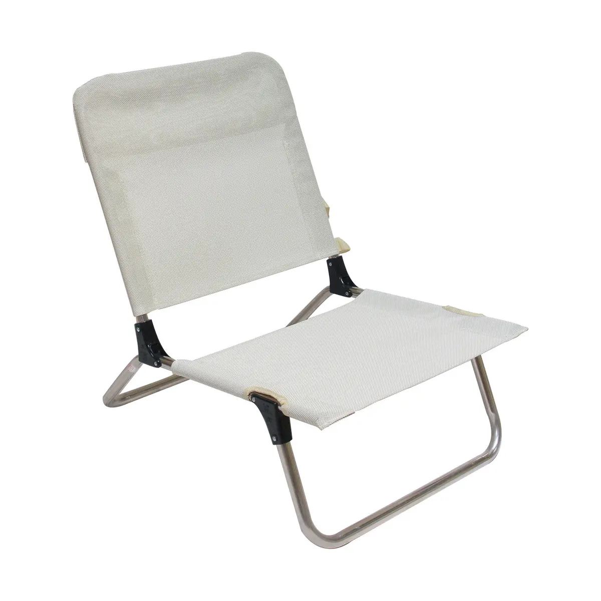 Quick solstol white aluminium/textilene