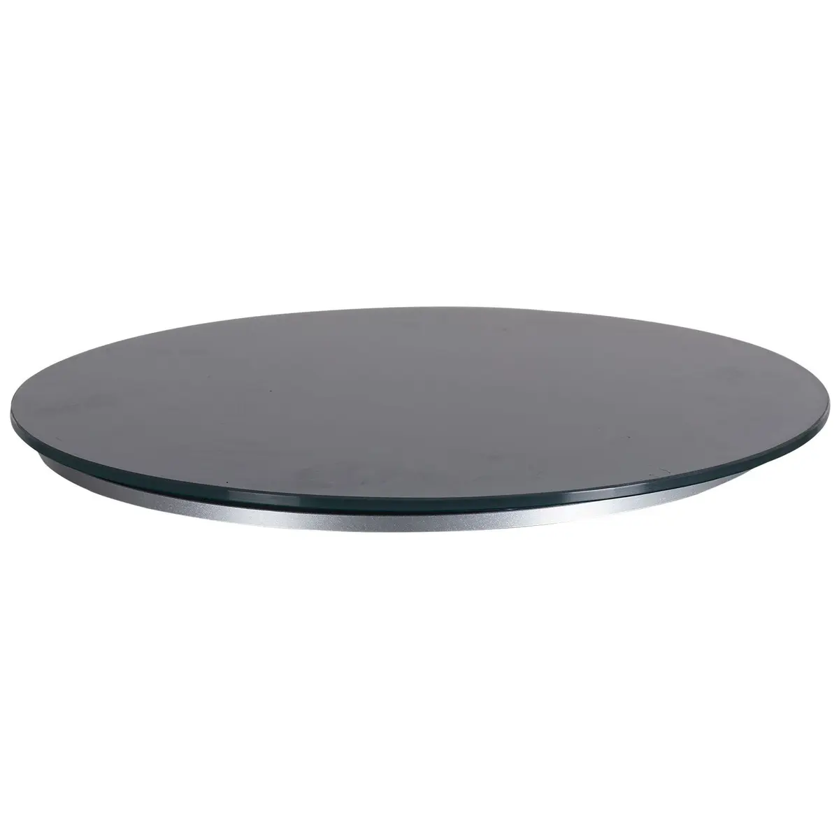 Elara snurrebrett 50 cm grå aluminium/glass Brafab