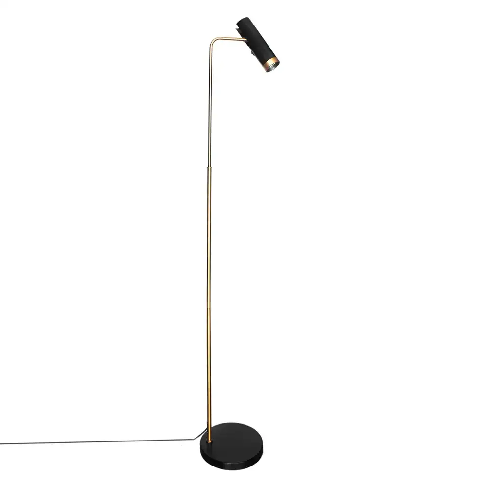 Puls gulvlampe svart