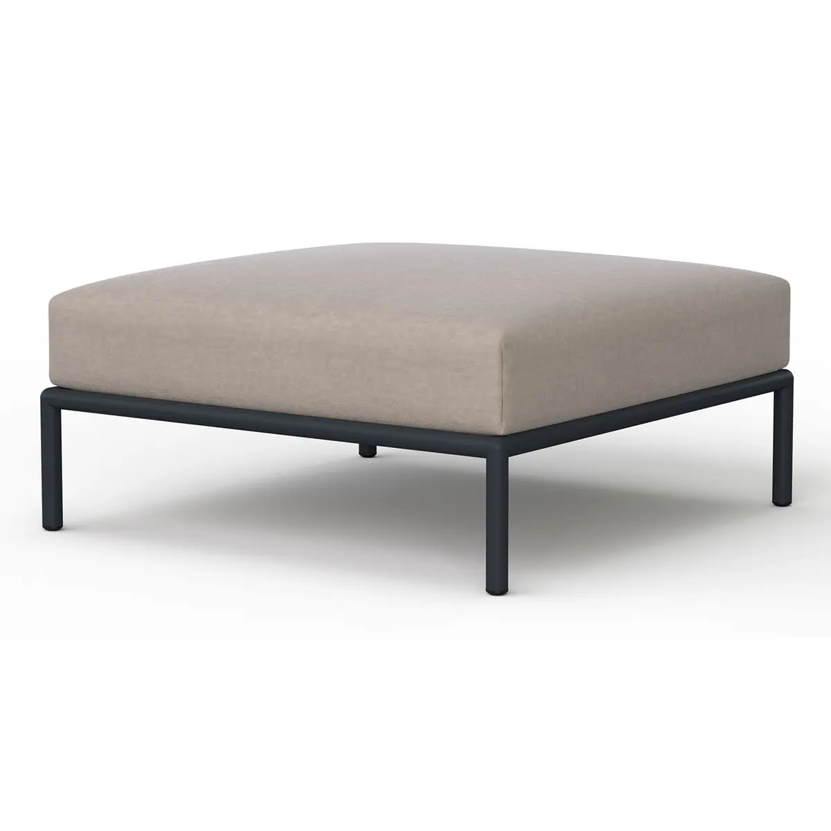 Level fotskammel beige