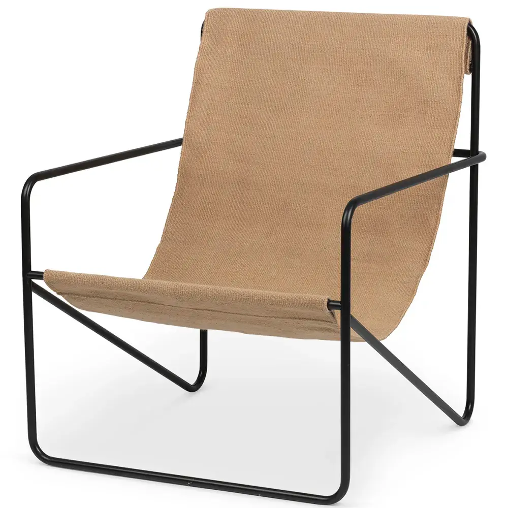 Desert Lounge Lenestol Black/Sand