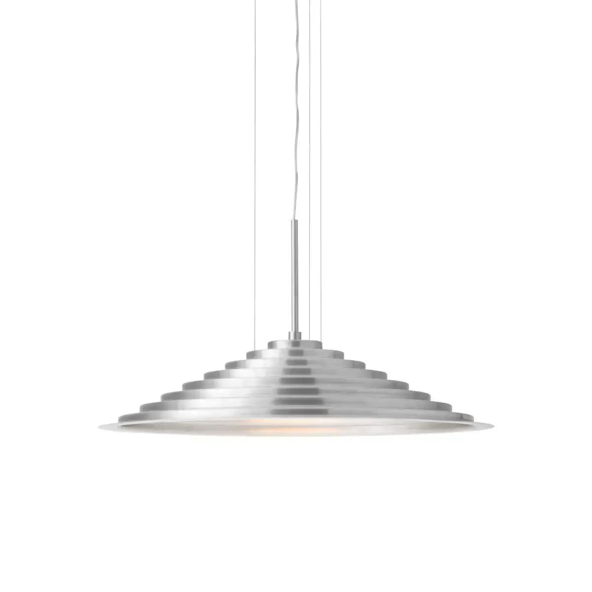 Chancery Taklampe Børstet Aluminium Ø75 cm