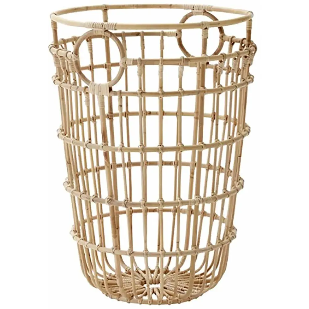 Carry Me Kurv høj Rattan naturlig farvet