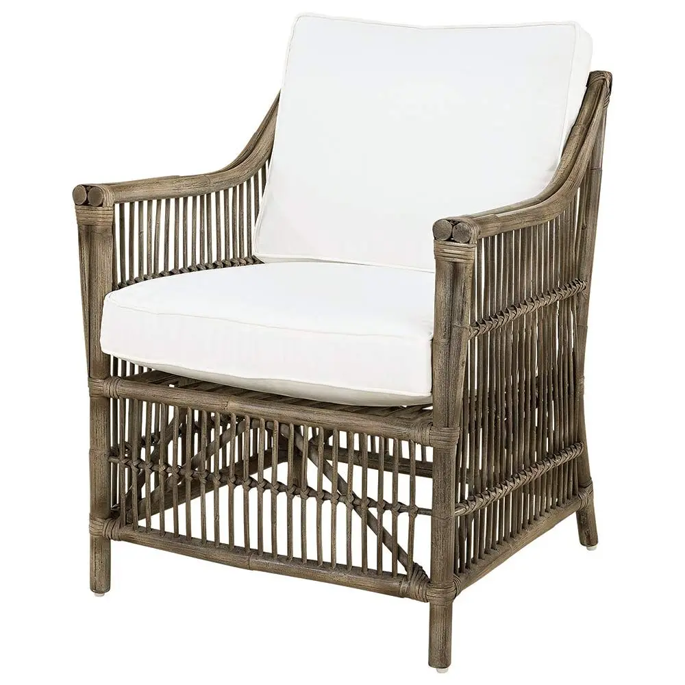 Columbus Lenestol Vintage Rattan ekskl. pute