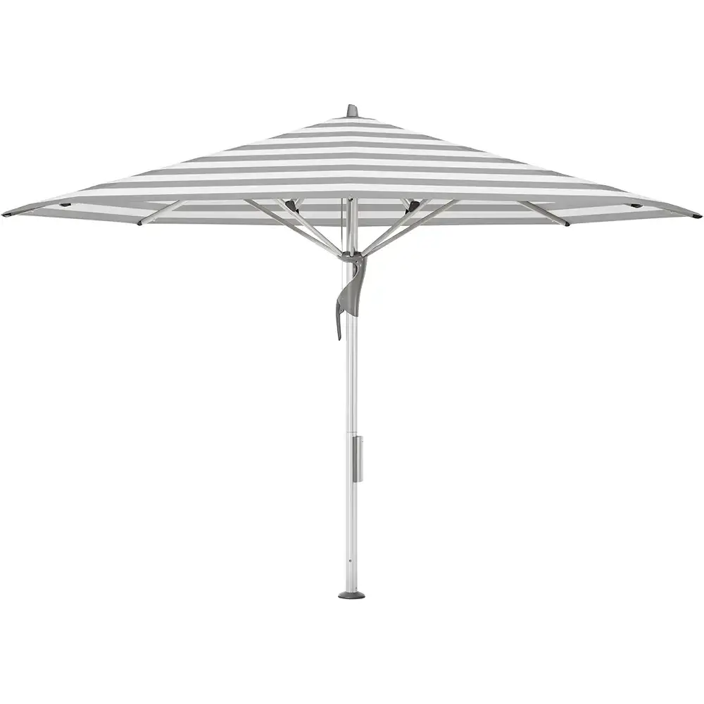 Fortello LED 400 cm parasoll alu Cat.5 555 Grey Stripe