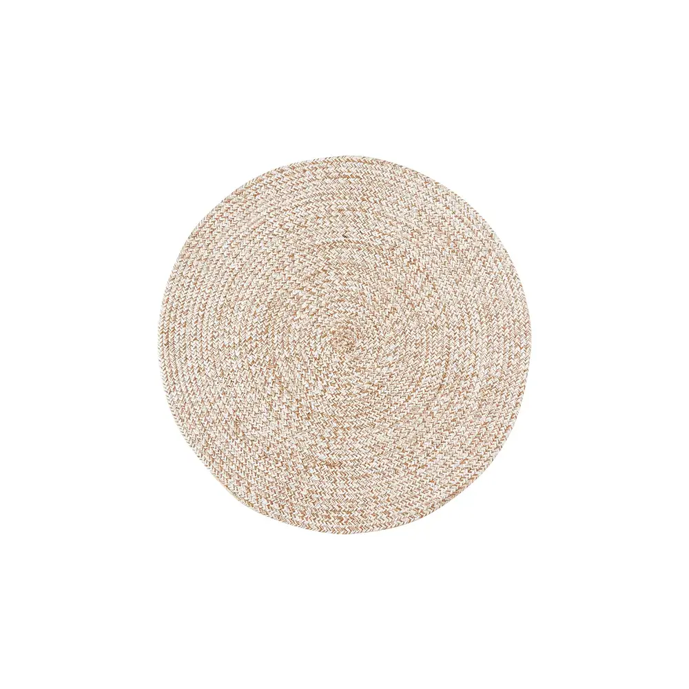 JUNI matte natur/hvit Ø90 cm