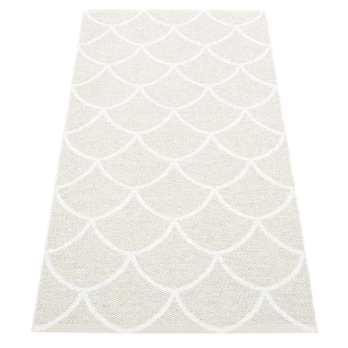 Kotte matte 70x150 cm fossil grey / white