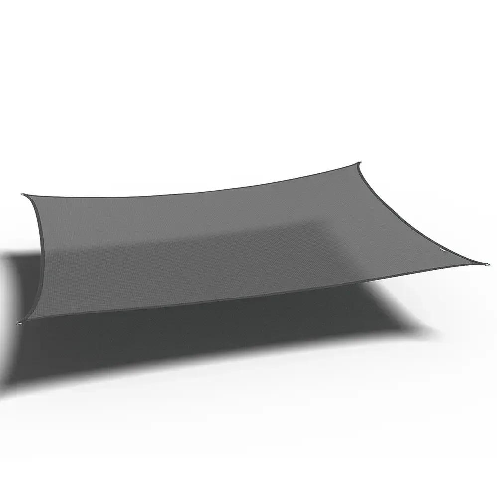 Coolfit solseil rektangulært 500x300 cm grå