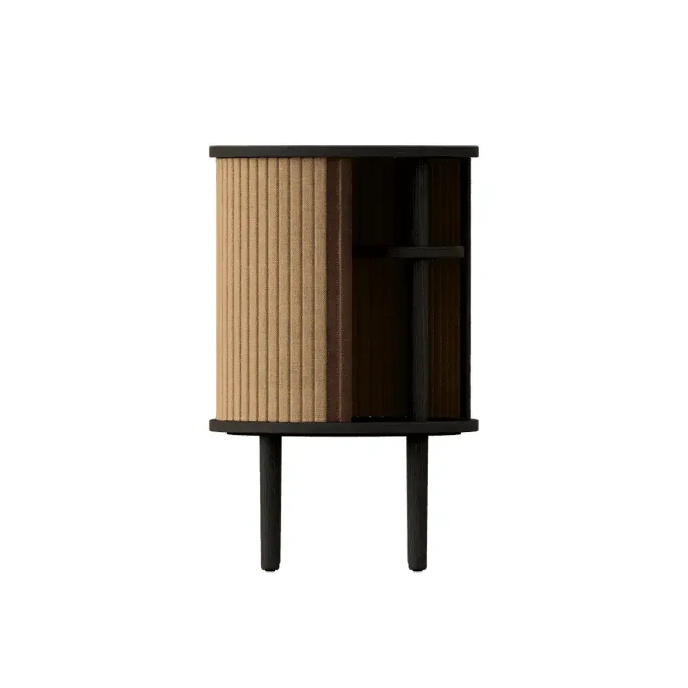 Audacious sidebord svart eik/Sugar Brown