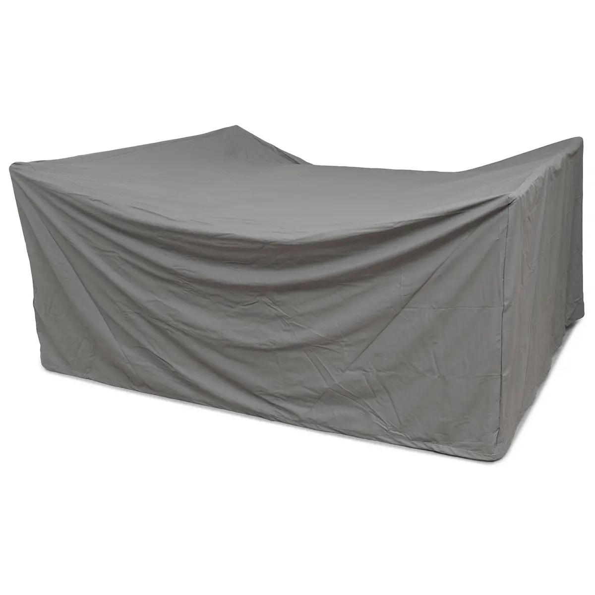 Møbelovertrekk 200x157 cm grå polyester