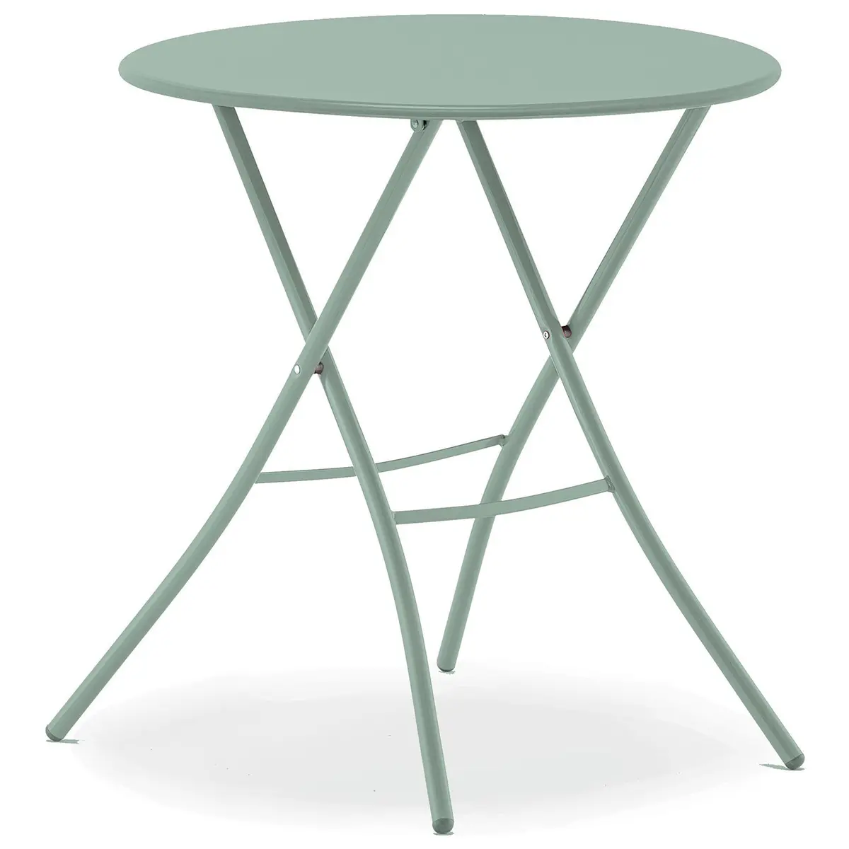 Sirio kafébord 67 cm sage green stål