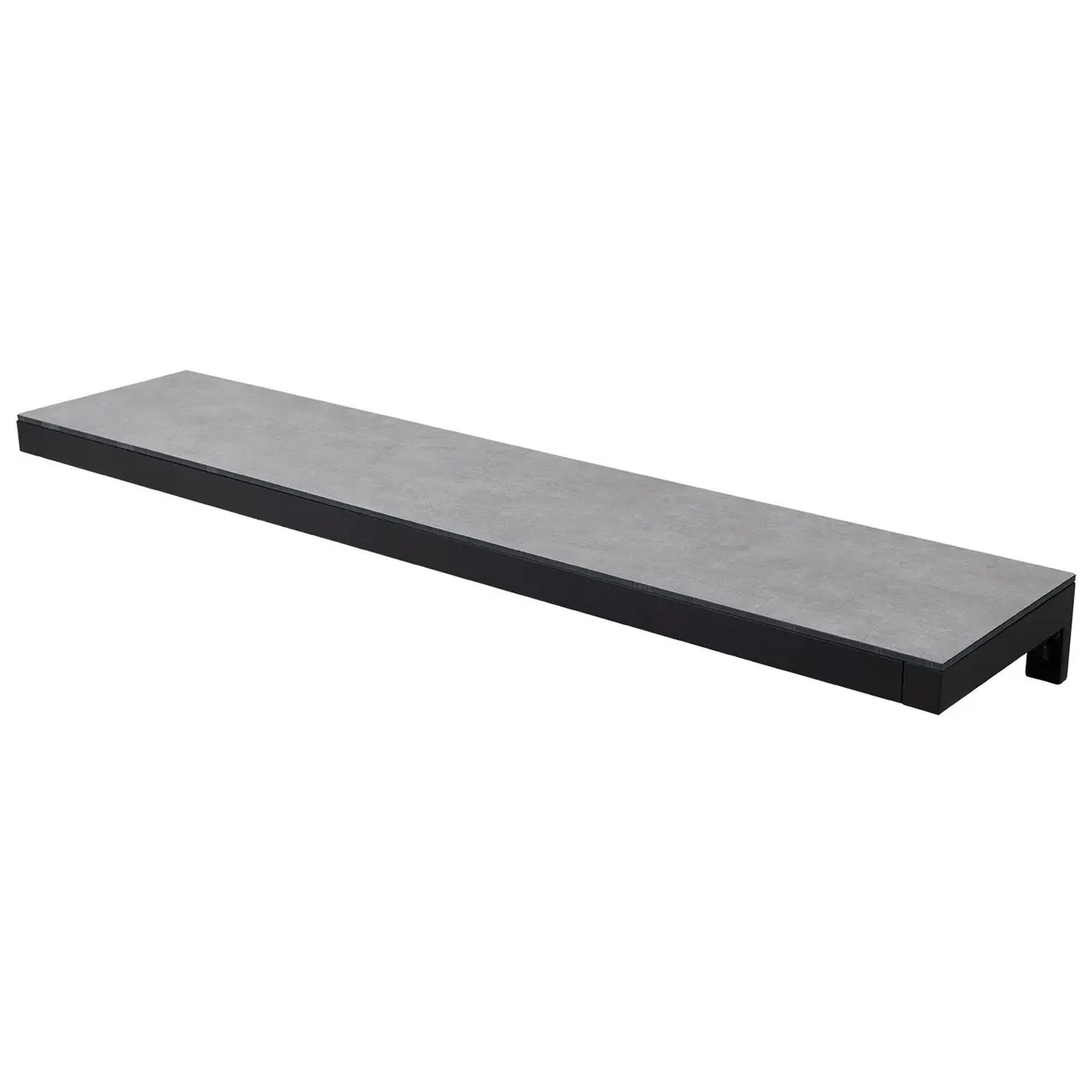 FornaX Hylle svart 139 X 30 cm Brafab