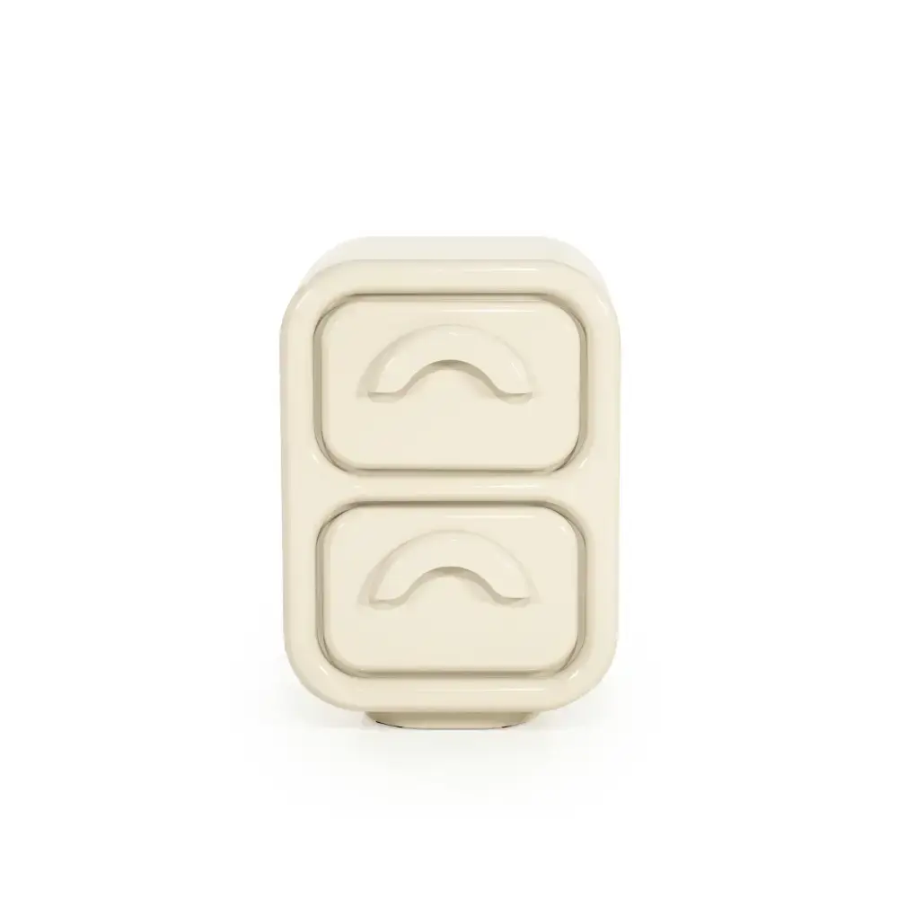 Gubby liten kommode - beige 40,5x31,5x58 cm