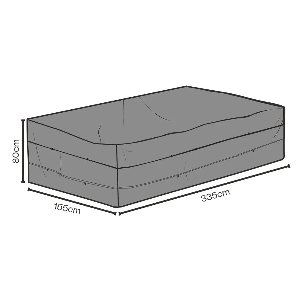 Møbeltrekk 335x155x80 cm spisegrupper Premium