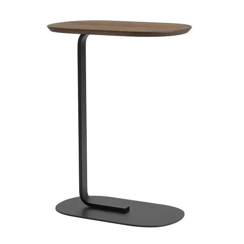Relate sidebord 73,5 cm - Solid Smoked Oak/Black
