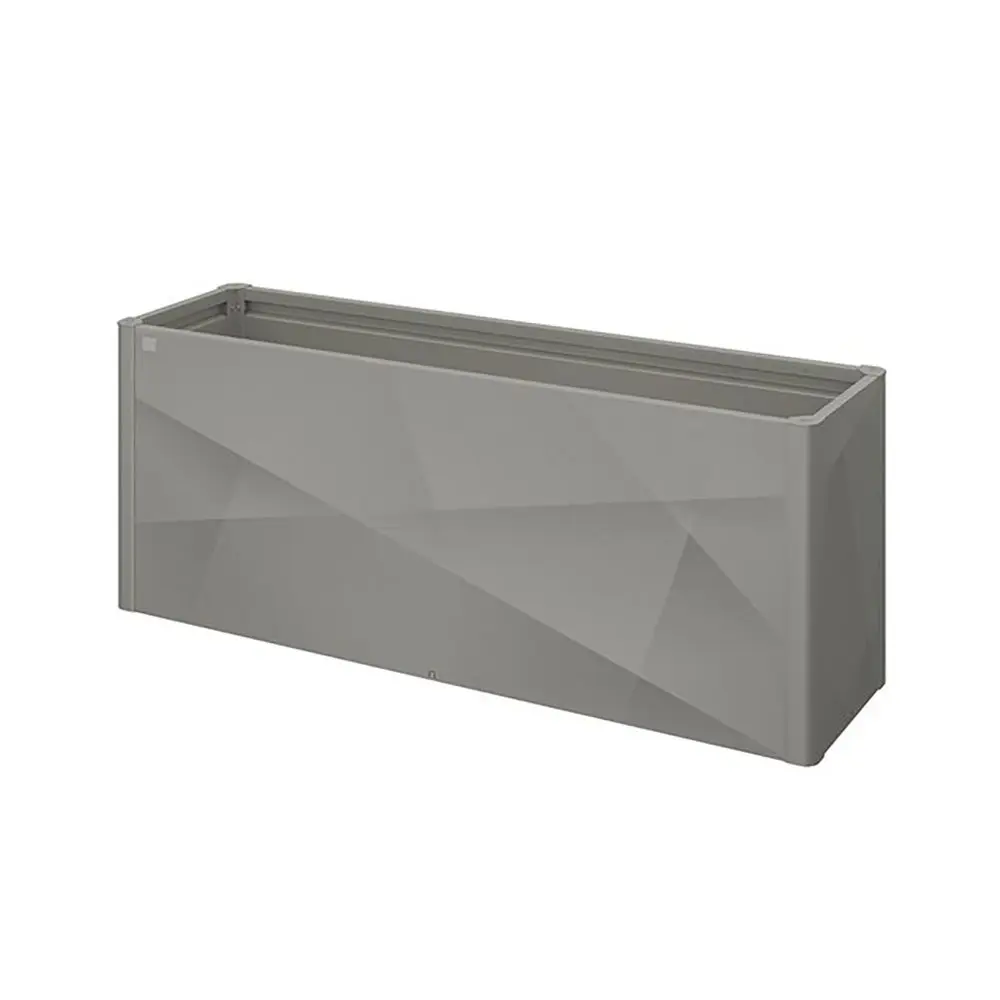 Belvedere dyrkingsseng MAXI 2x0,5 m X-Design metallisk kvartsgrå