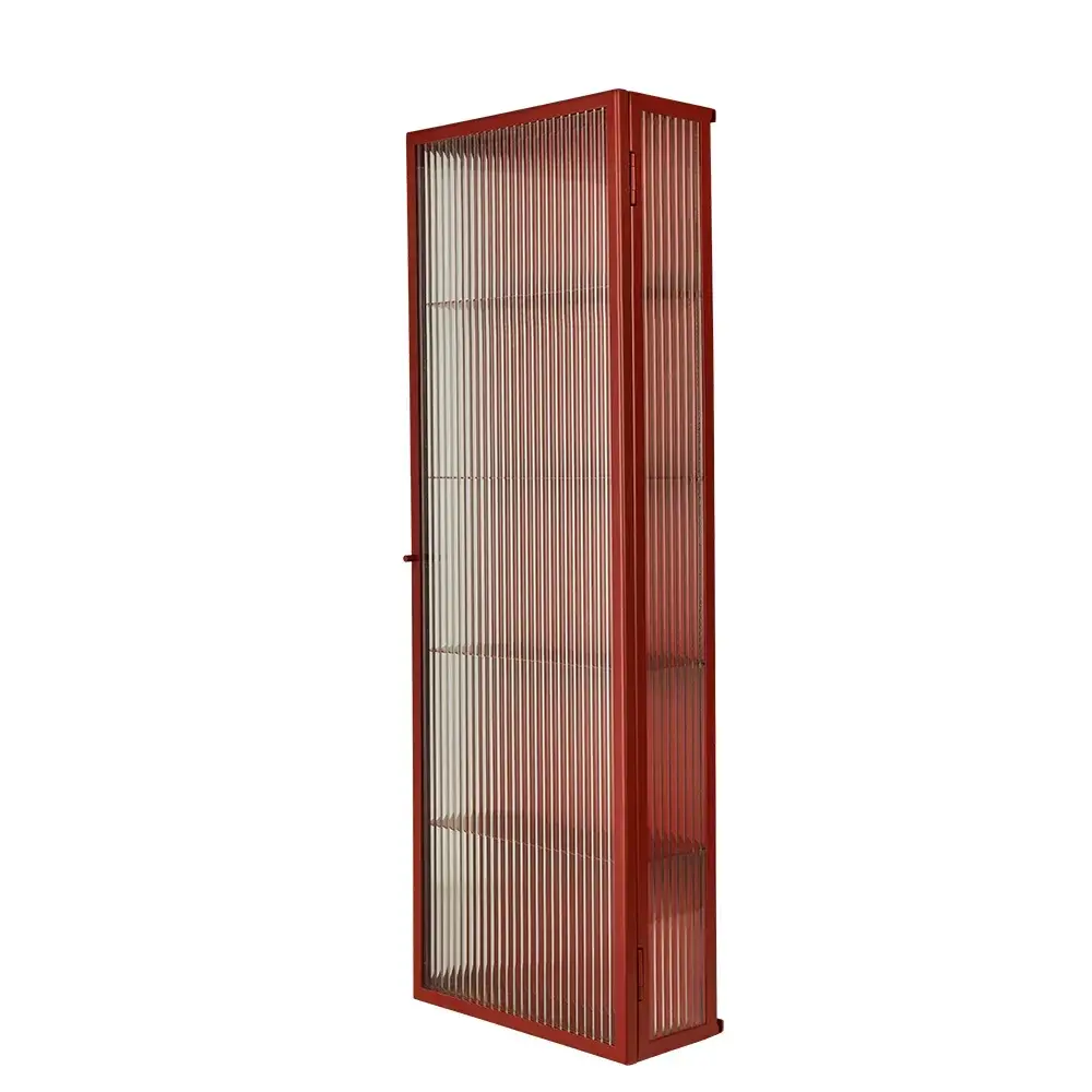 Baderomsskap Haze Tall Oxide Red
