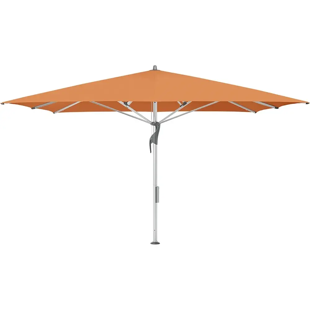 Fortello LED 300x300 cm parasoll alu Cat.5 802 Sienna