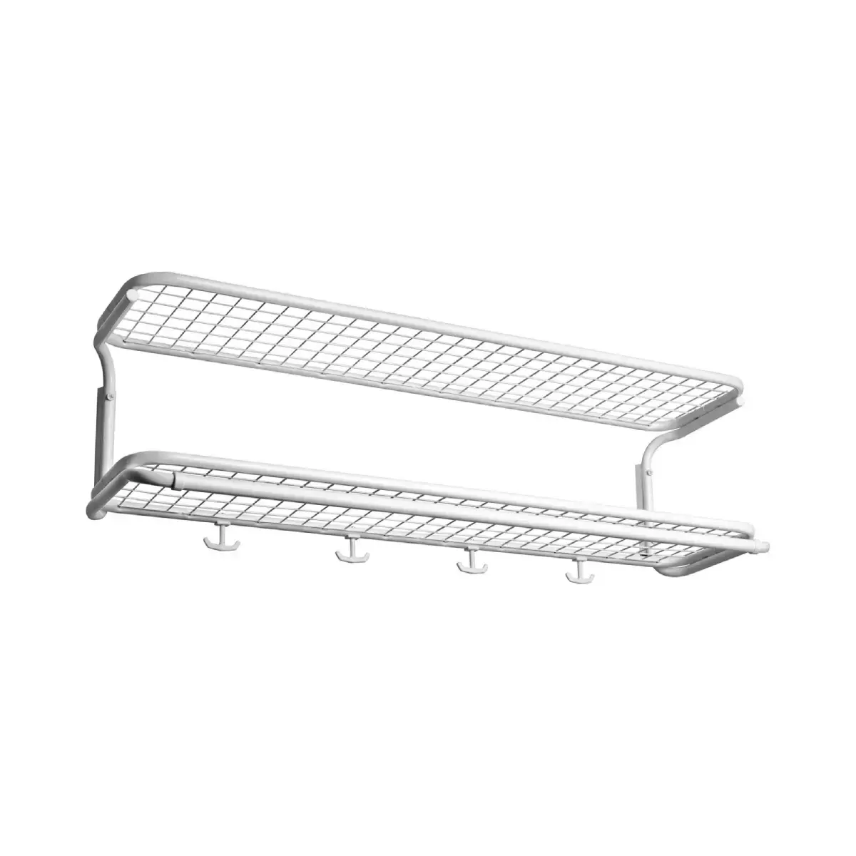 Classic Hatthylle 120 cm Hvit Hvit