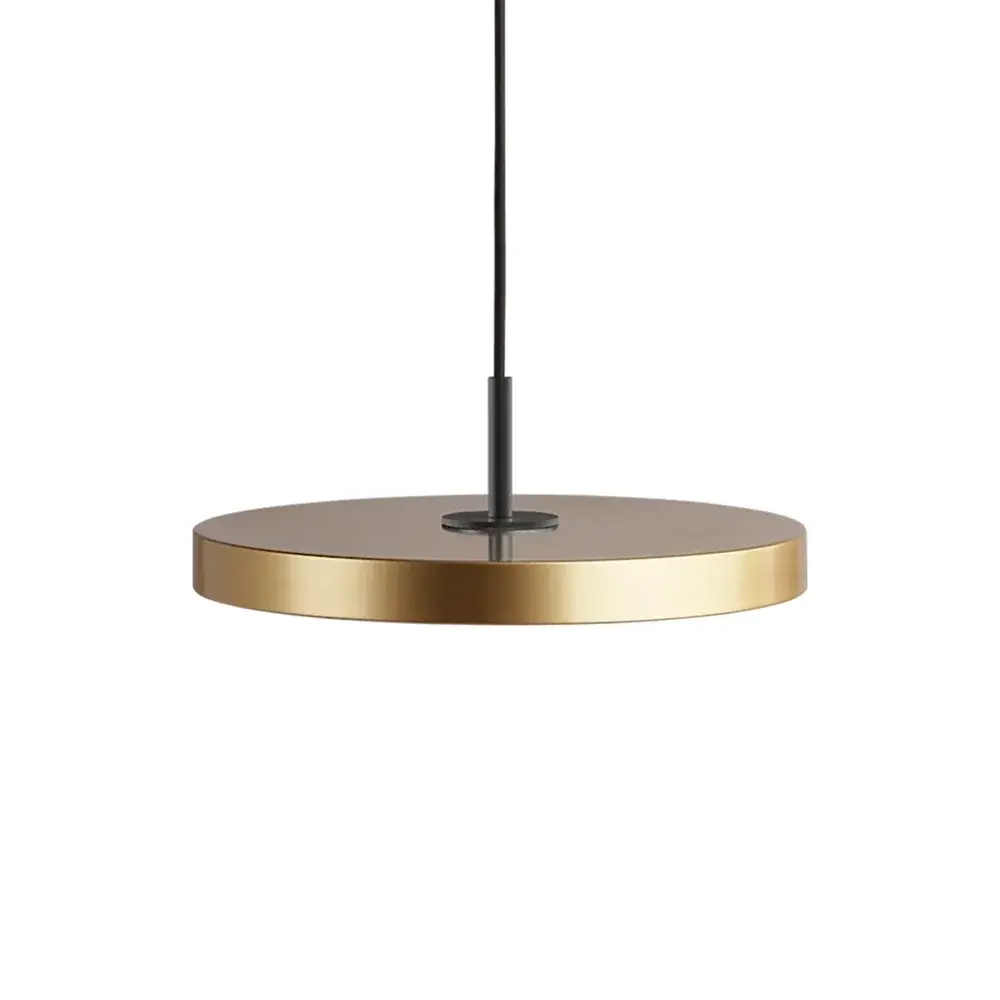 Asteria Plus Mini Ø31 cm taklampe Brass/Svart