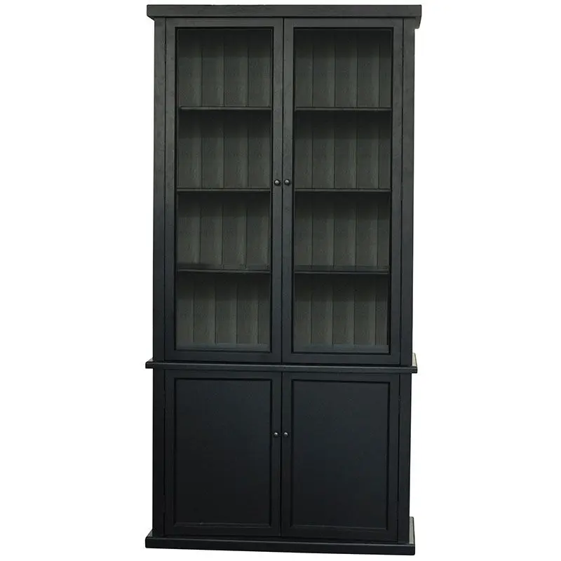 Vitrineskap Colmar svart Artwood
