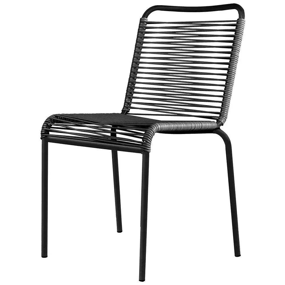 Mya Spisestol black/black
