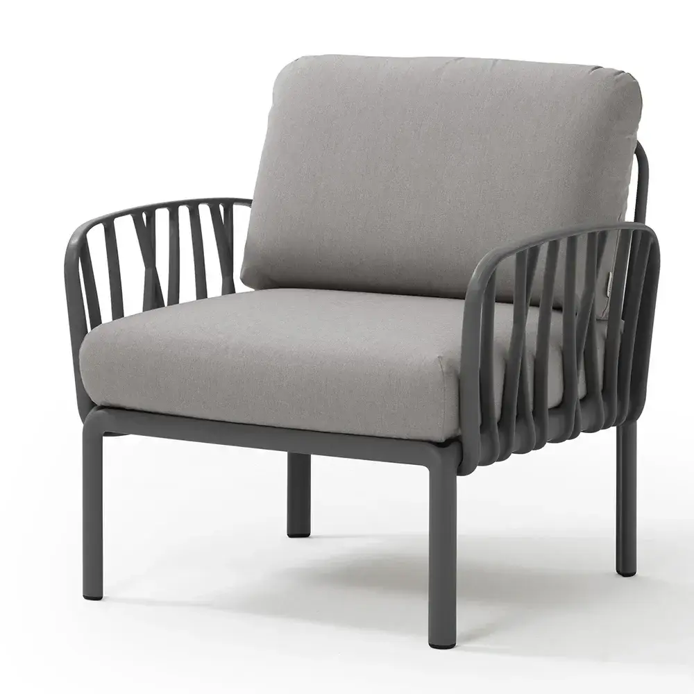 Komodo lenestol Anthracite - Grigio